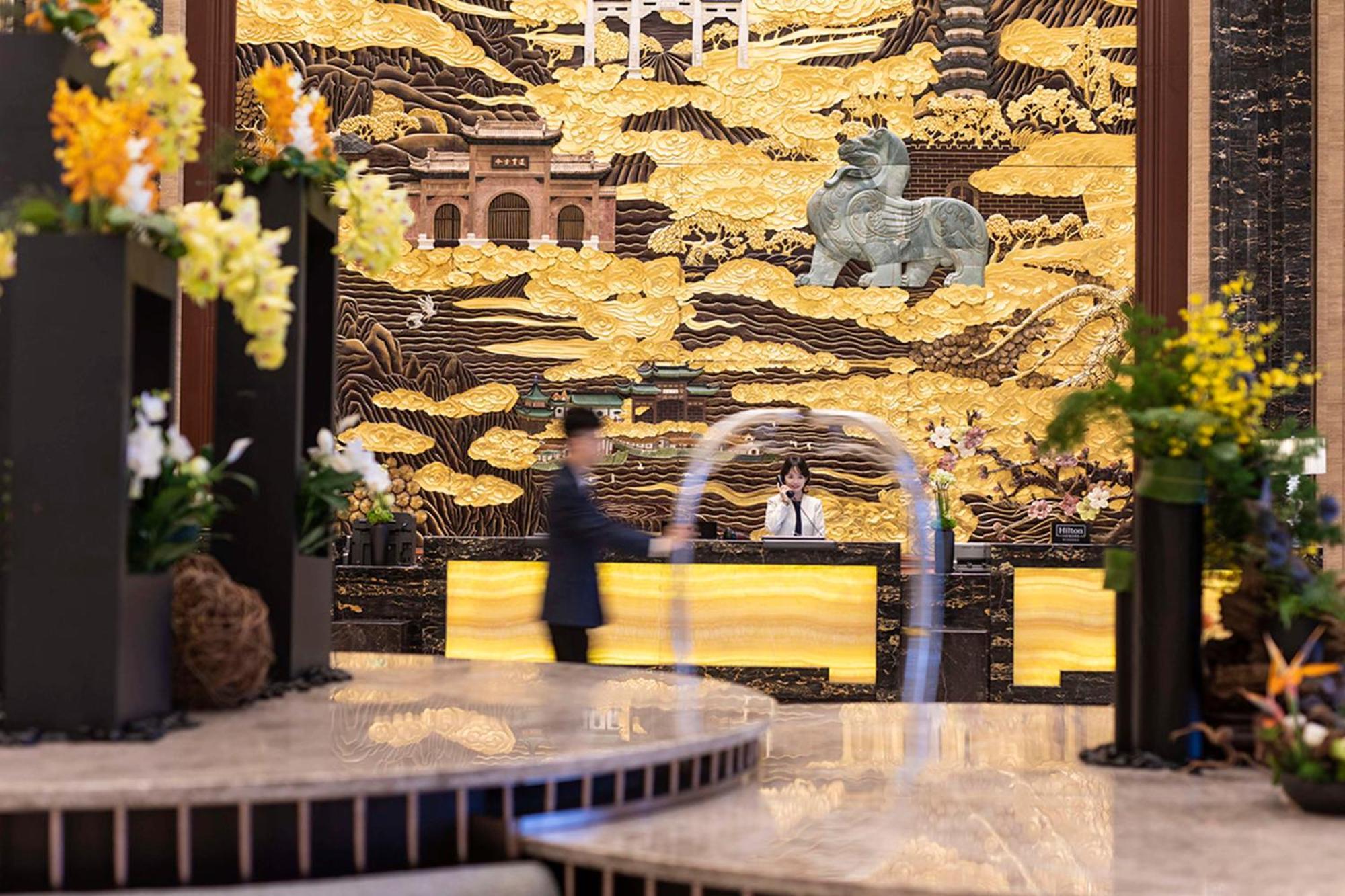 Hilton Nanjing Hotel Нанкин Екстериор снимка