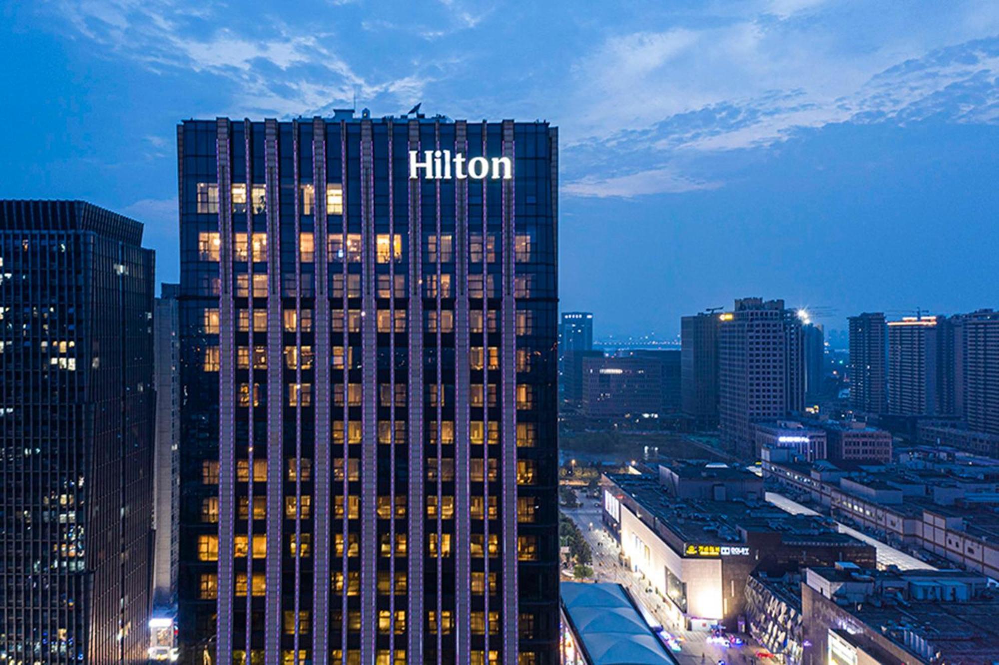 Hilton Nanjing Hotel Нанкин Екстериор снимка