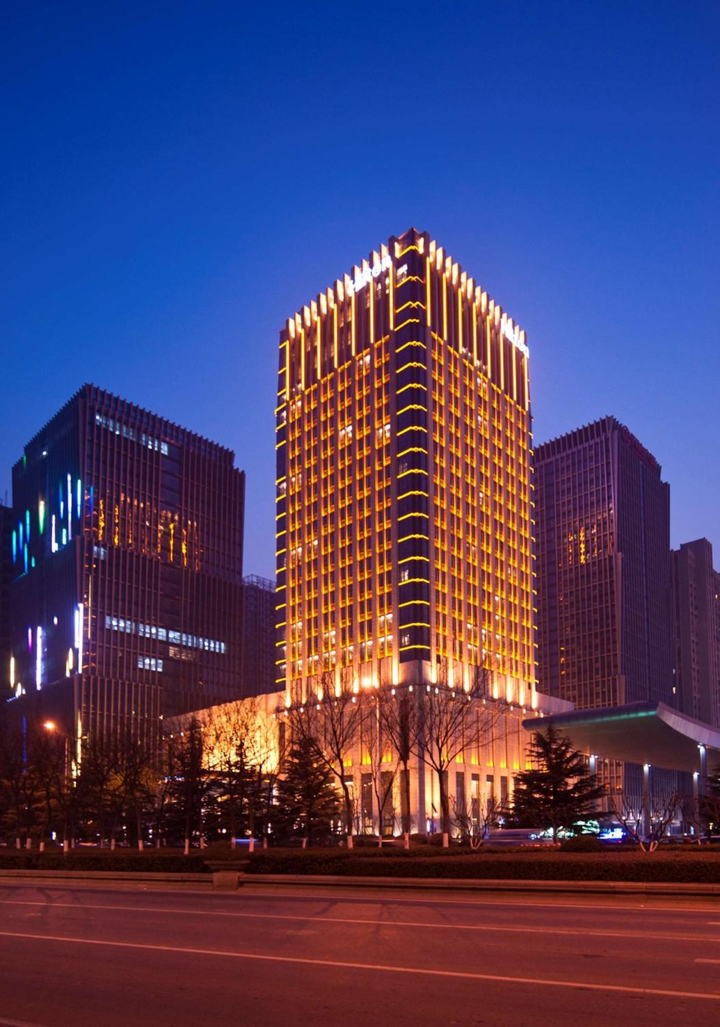 Hilton Nanjing Hotel Нанкин Екстериор снимка